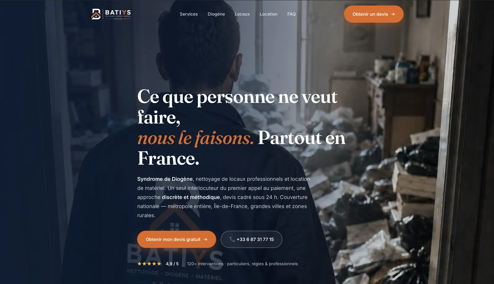 Aperçu du site batiys.fr